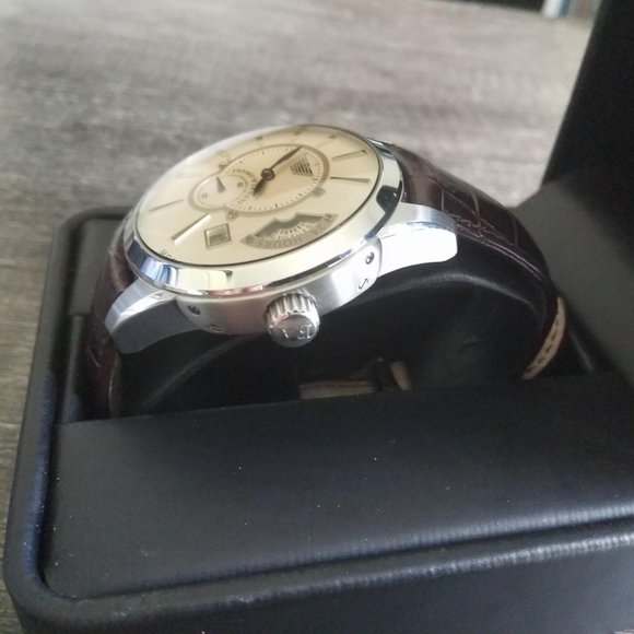 Emporio Armani AR-4604 automatic wristwatch - Picture 2 of 4
